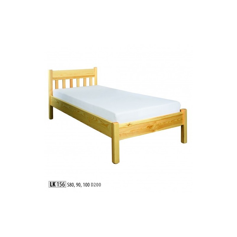 Łóżko sosnowe drewniane LK 156