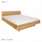 Łóżko dębowe drewniane LK 210